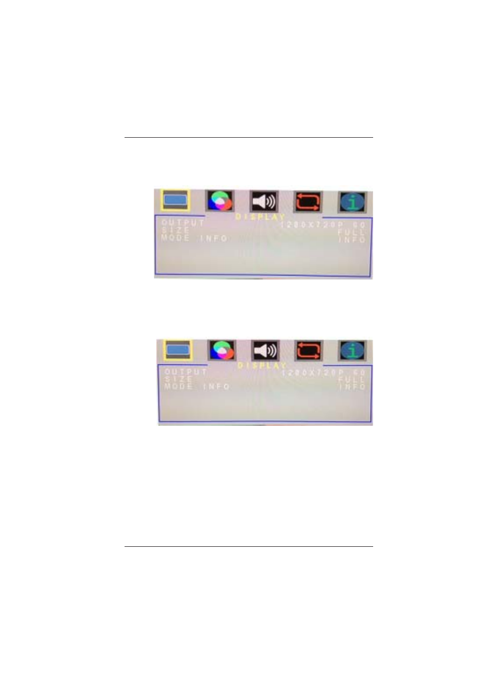 0 on screen display (osd) menu | Broadata Communications LBC-HDMI-R-SCL User Manual | Page 8 / 24