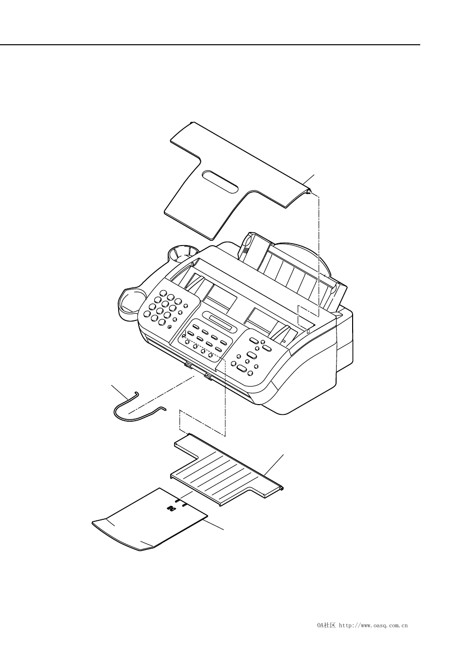 Figure 2 tray | Canon FAX-EB10 User Manual | Page 14 / 65