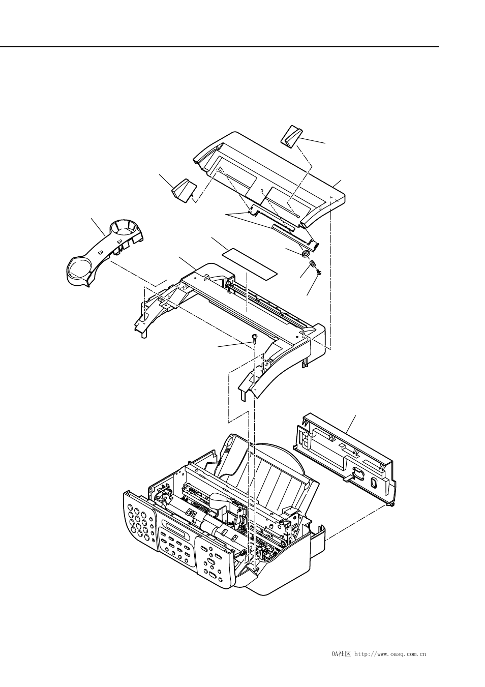 Figure 3 external covers | Canon FAX-EB10 User Manual | Page 16 / 65