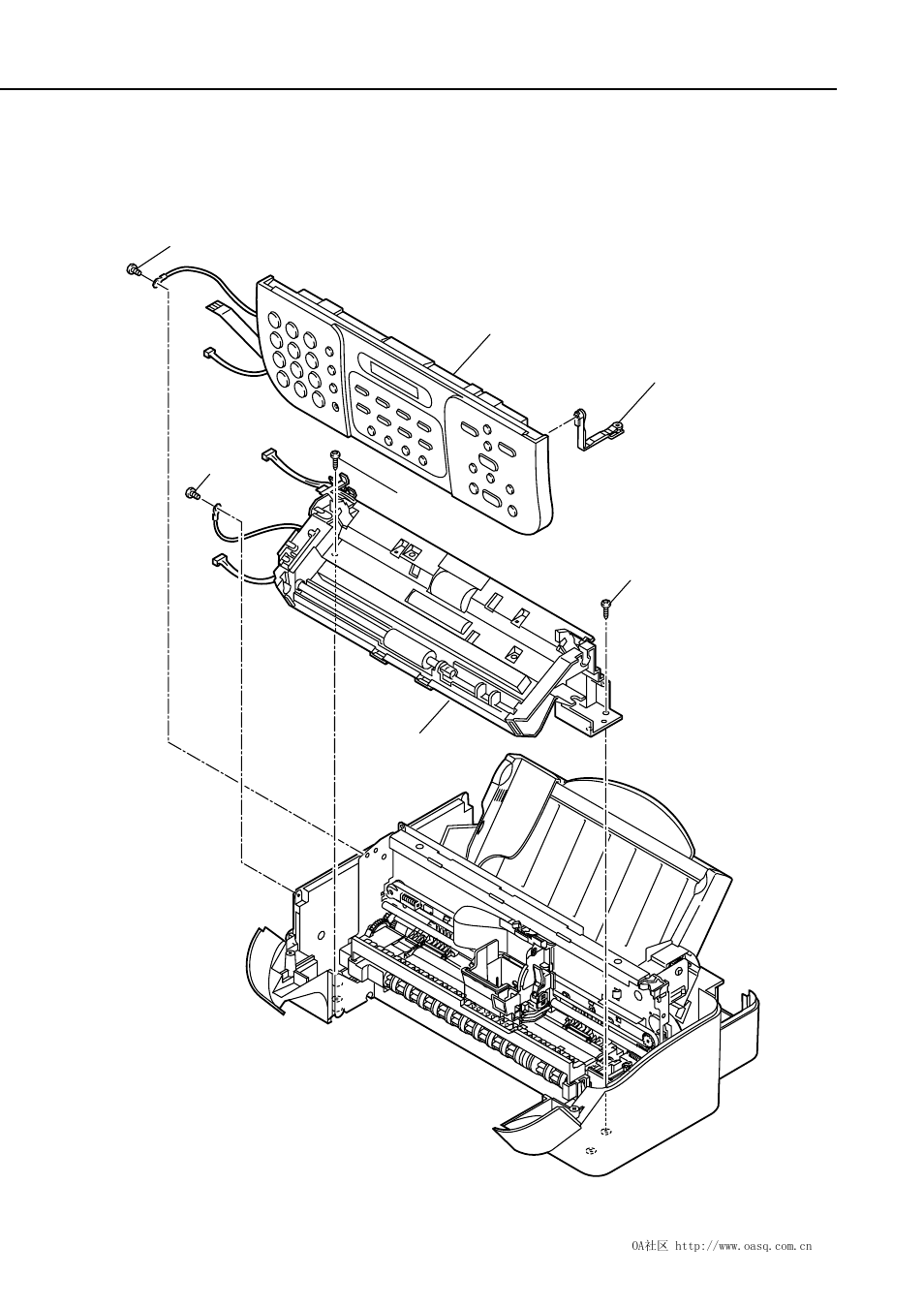 Figure 4 scanner & operation panel | Canon FAX-EB10 User Manual | Page 18 / 65