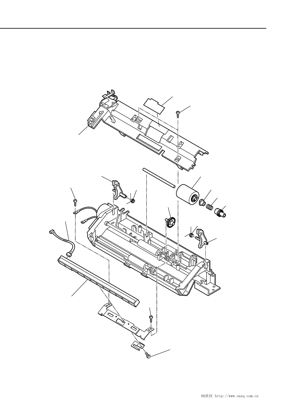 Figure 9 adf lower (1) | Canon FAX-EB10 User Manual | Page 28 / 65