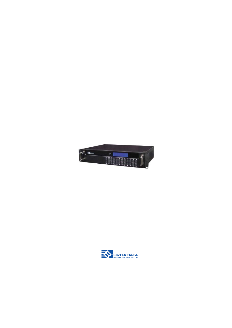 Broadata Communications LBS-0808 User Manual | 22 pages