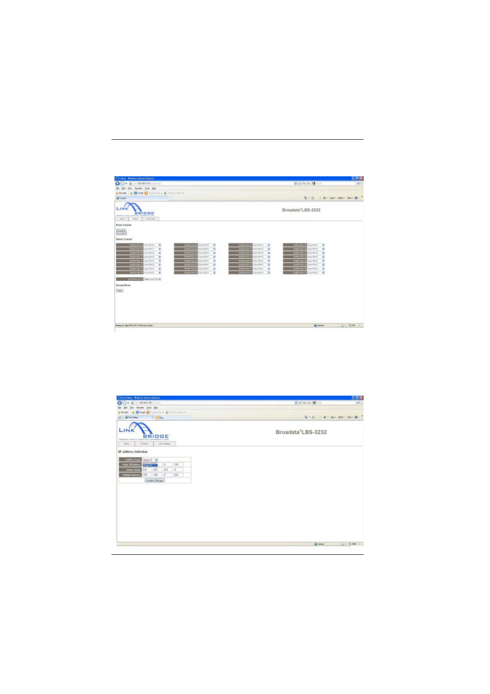 Broadata Communications LBS-3232 User Manual | Page 13 / 22