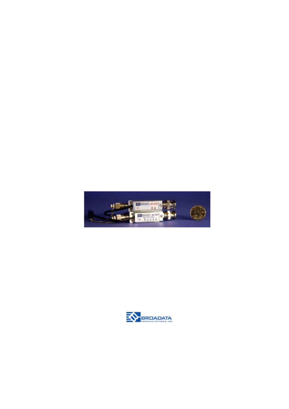 Broadata Communications Mini-3GHD User Manual | 18 pages