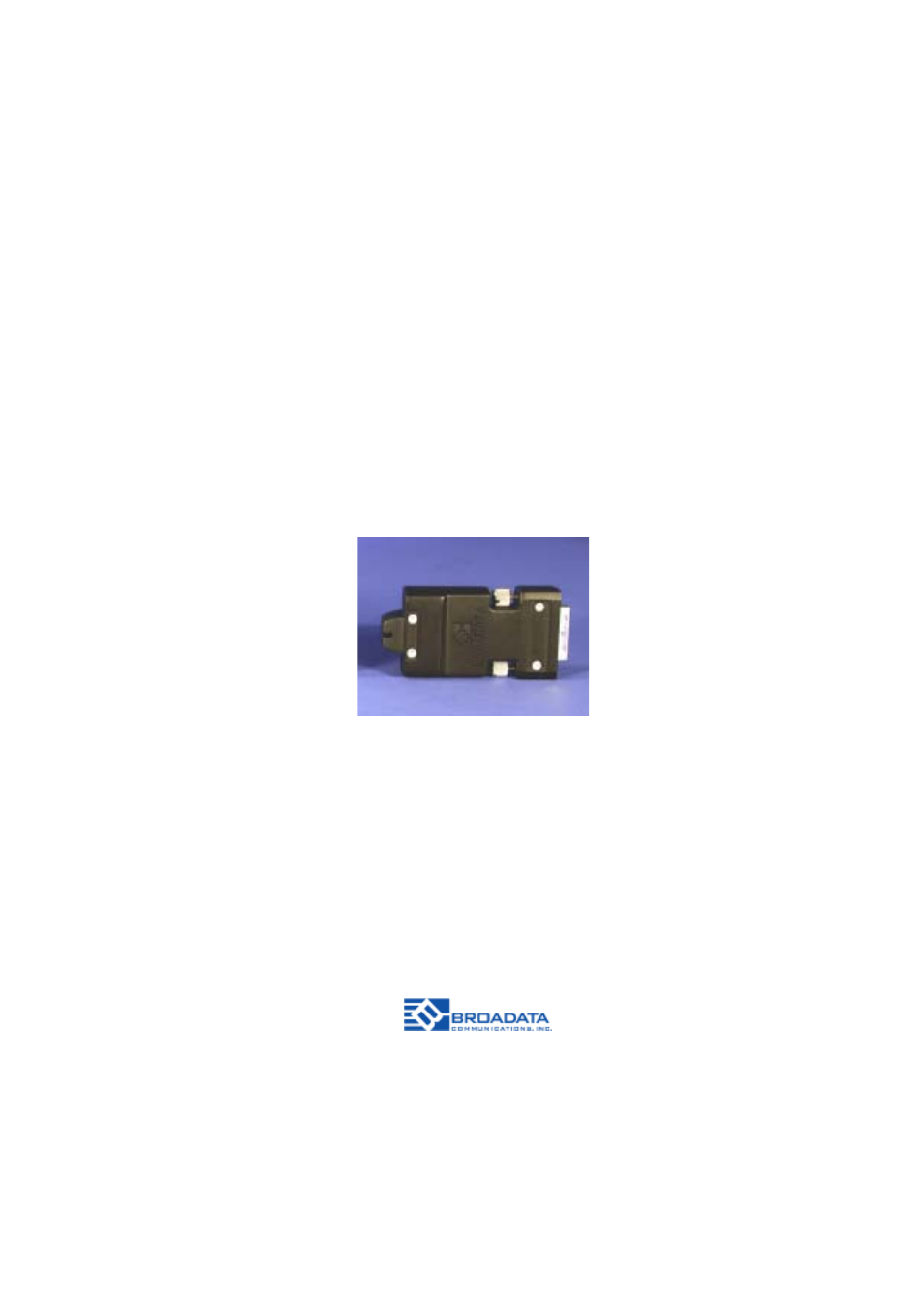 Broadata Communications Mini-DVI Series User Manual | 16 pages