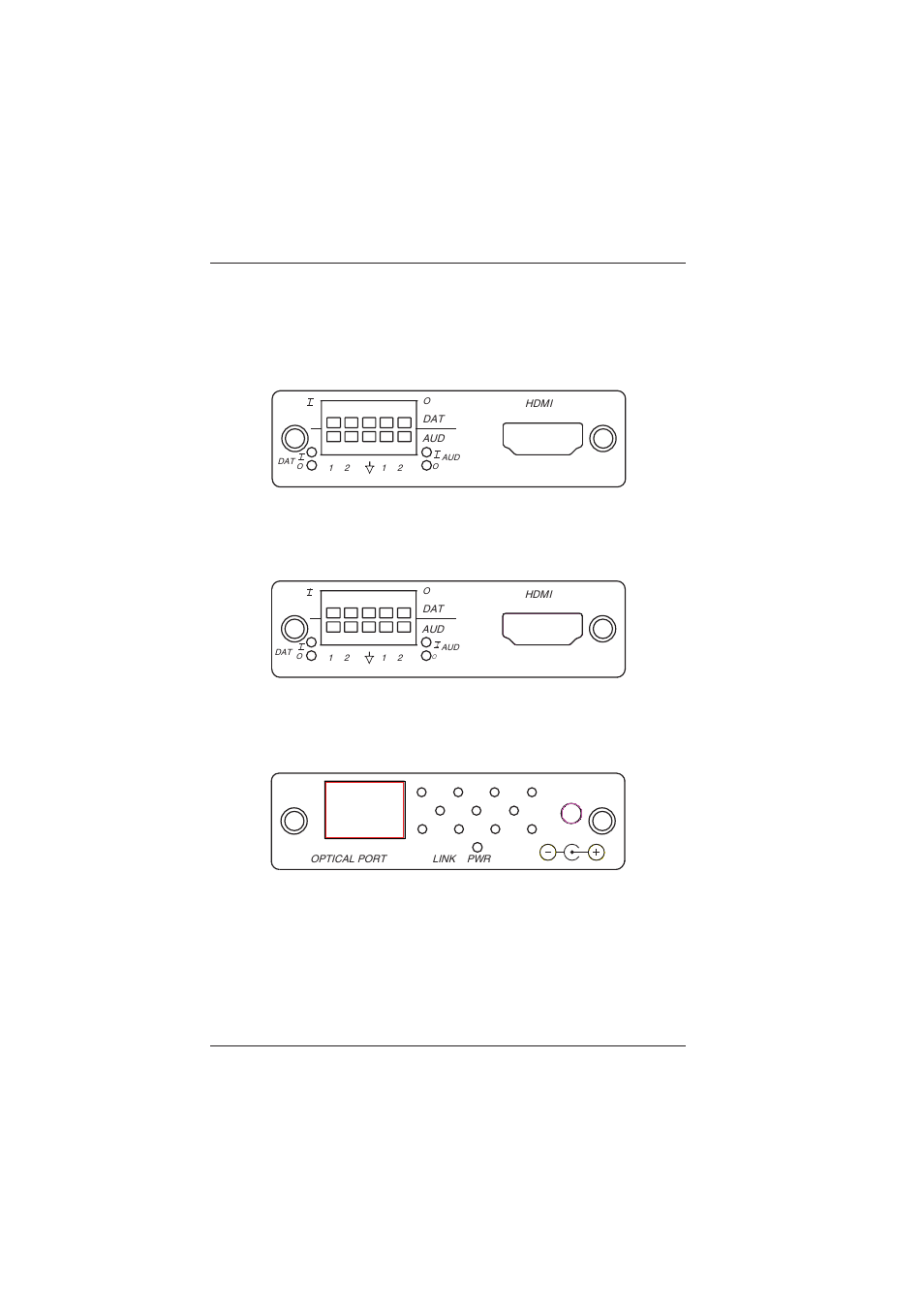5vdc | Broadata Communications Mini-HDMI-AD Series User Manual | Page 5 / 22
