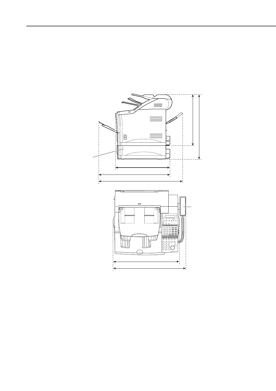 2 configuration and structure 1.2.1 product names, 2 external view figure 3-1 external view | Canon FAX-L1000 User Manual | Page 147 / 610