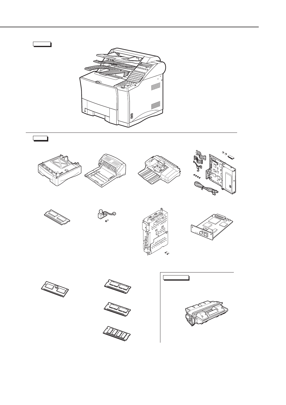 Figure 3-4 product overview | Canon FAX-L1000 User Manual | Page 164 / 610