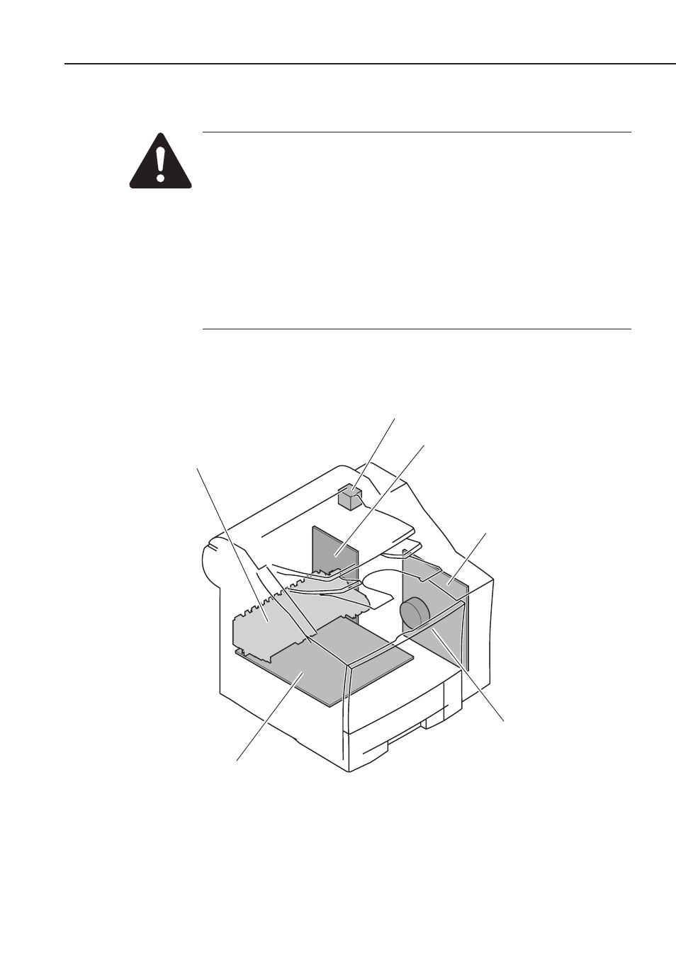 2 high temperature parts, Figure 1-2 high temperature parts | Canon FAX-L1000 User Manual | Page 23 / 610