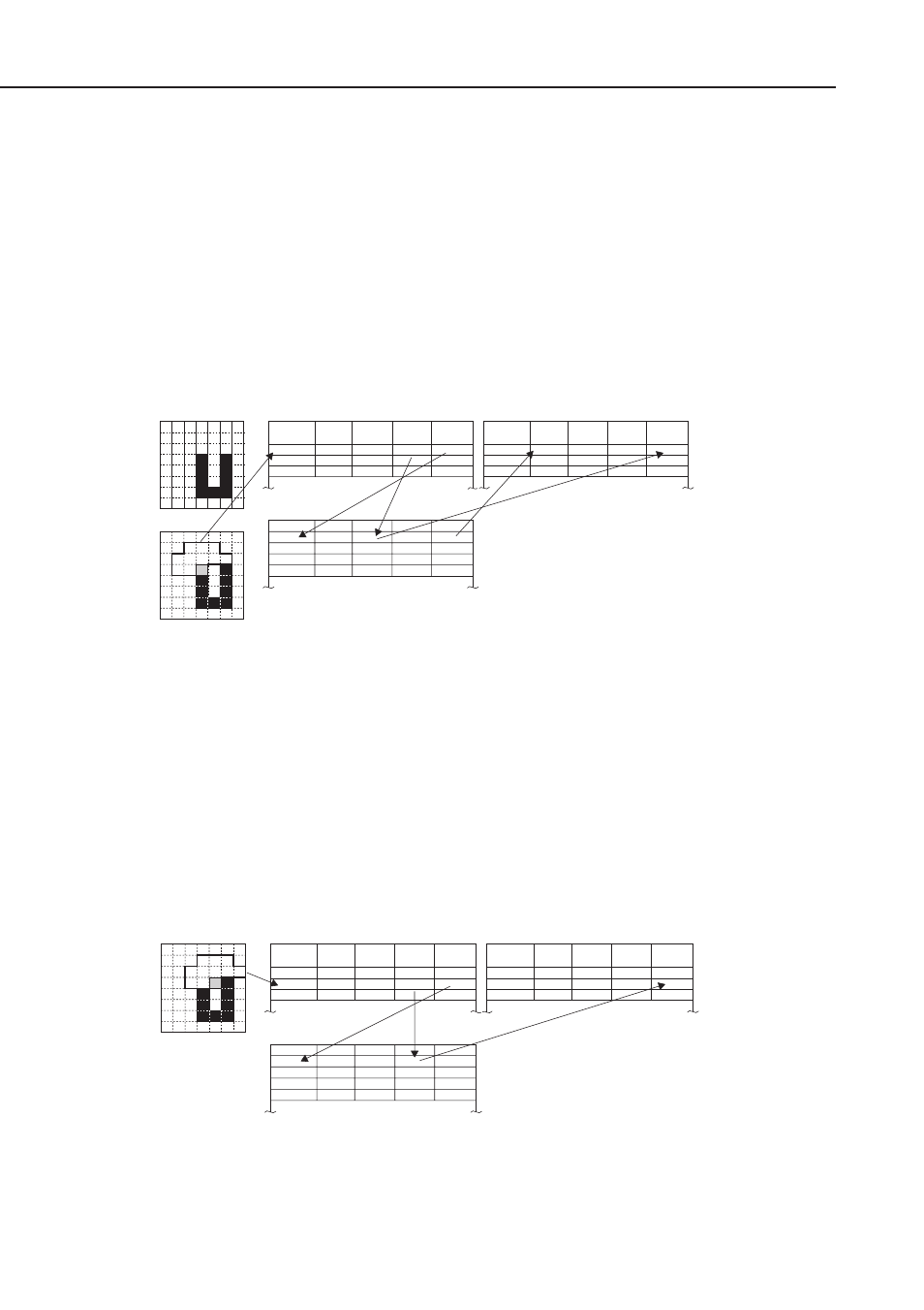 Figure 3-45 study table study example 1, Figure 3-46 study table study example 2 | Canon FAX-L1000 User Manual | Page 240 / 610