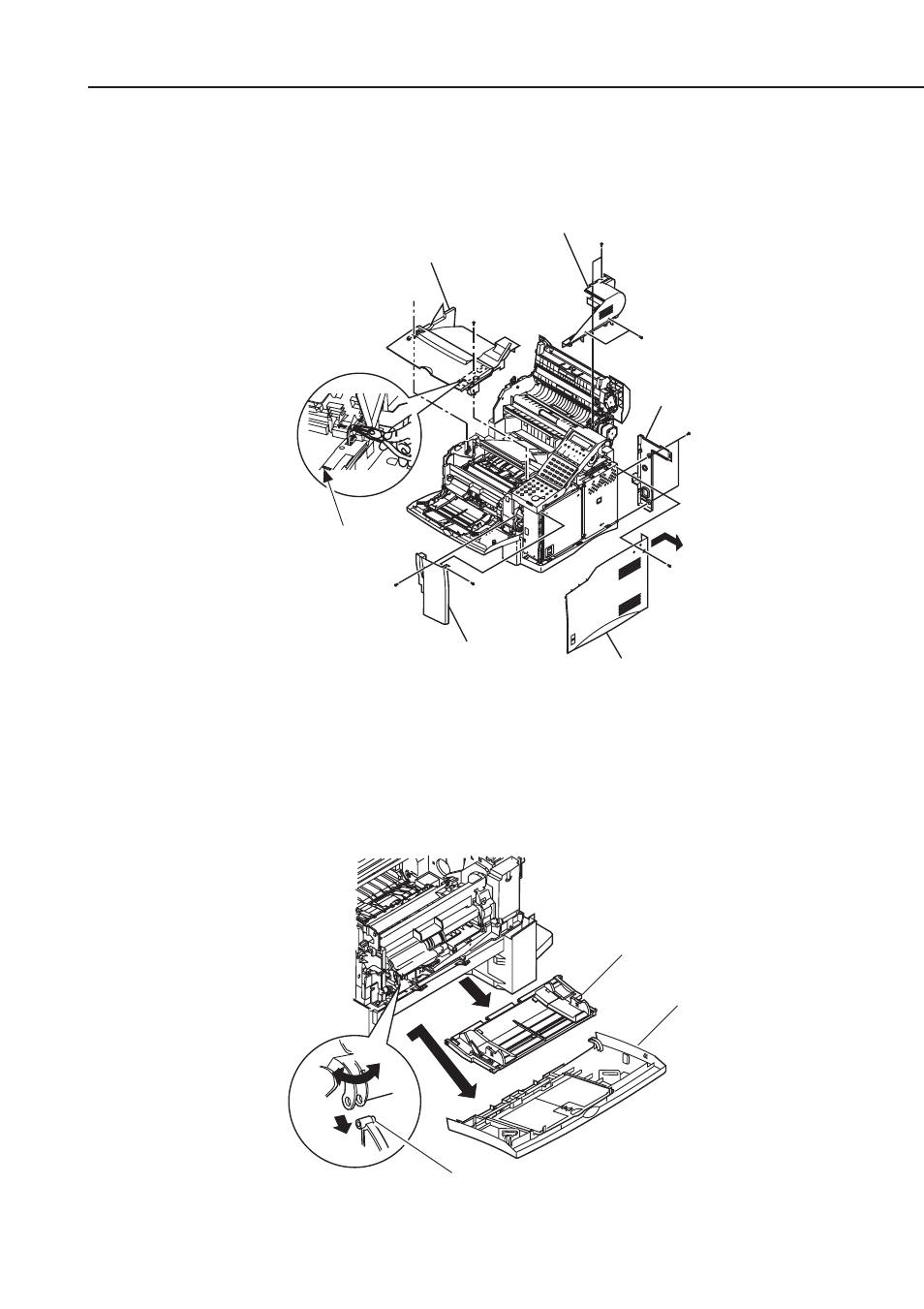 Figure 4-23 preparation for cleaning 3, Figure 4-24 preparation for cleaning 4 | Canon FAX-L1000 User Manual | Page 275 / 610