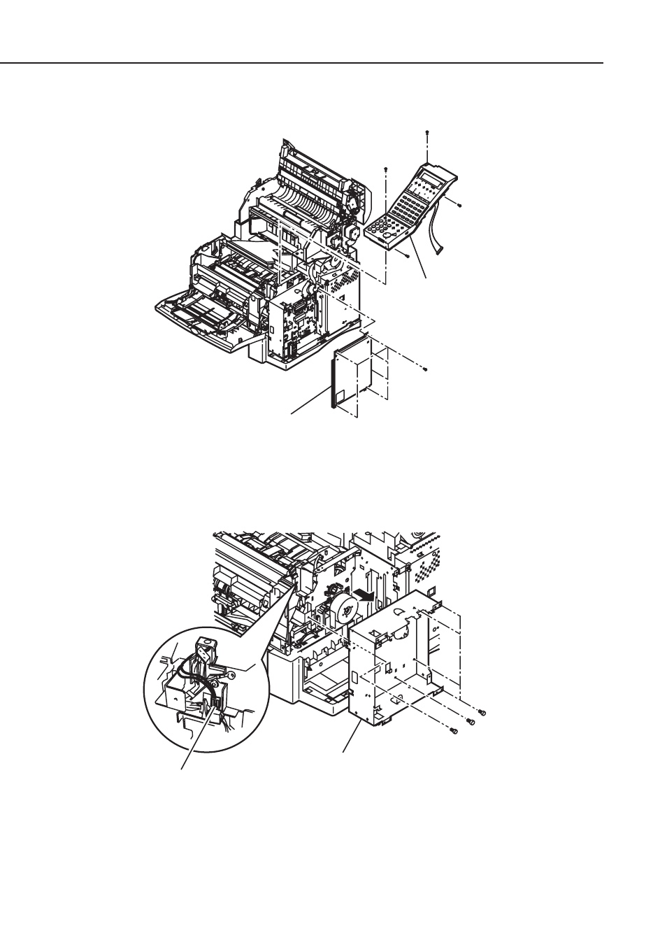 Figure 4-25 preparation for cleaning 5, Figure 4-26 preparation for cleaning 6 | Canon FAX-L1000 User Manual | Page 276 / 610