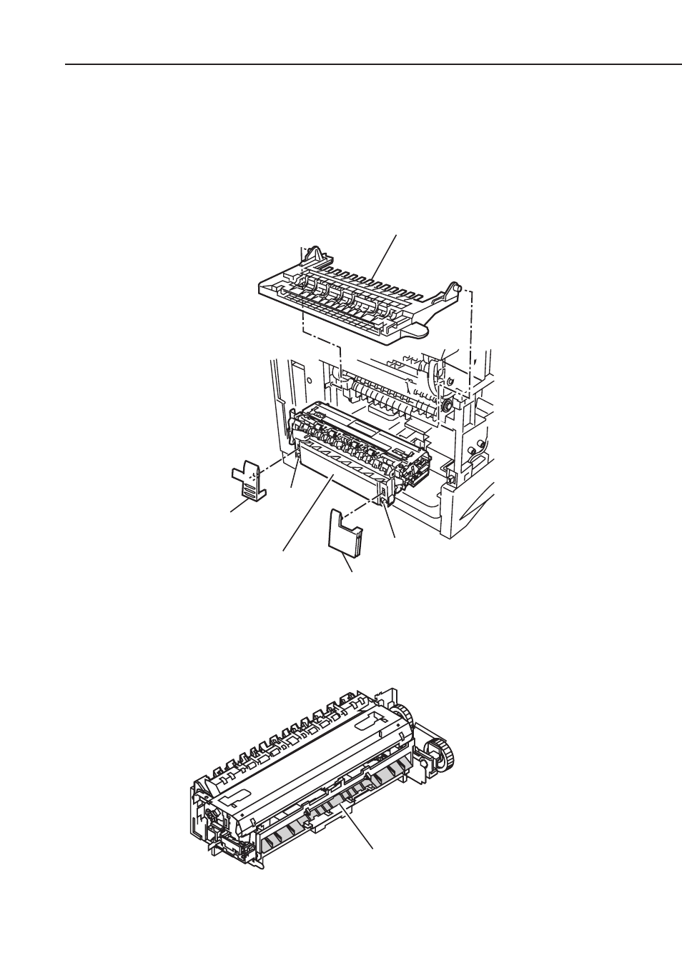 17 fixing unit entrance guide, Figure 4-36 preparation for cleaning, Figure 4-37 cleaning location | Canon FAX-L1000 User Manual | Page 283 / 610