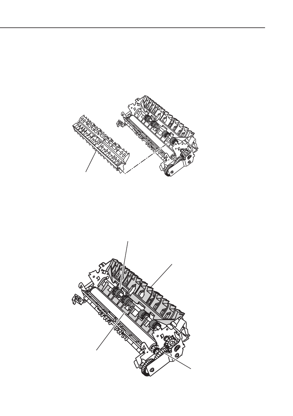 Figure 4-42 preparation for cleaning, Figure 4-43 cleaning location | Canon FAX-L1000 User Manual | Page 286 / 610