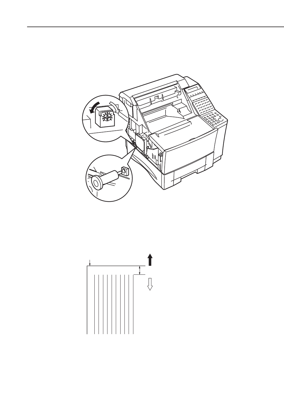 Figure 4-44 leading edge margin adjustment | Canon FAX-L1000 User Manual | Page 289 / 610