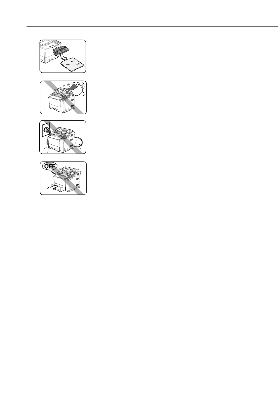 Figure 1-7 precautions 2 | Canon FAX-L1000 User Manual | Page 31 / 610