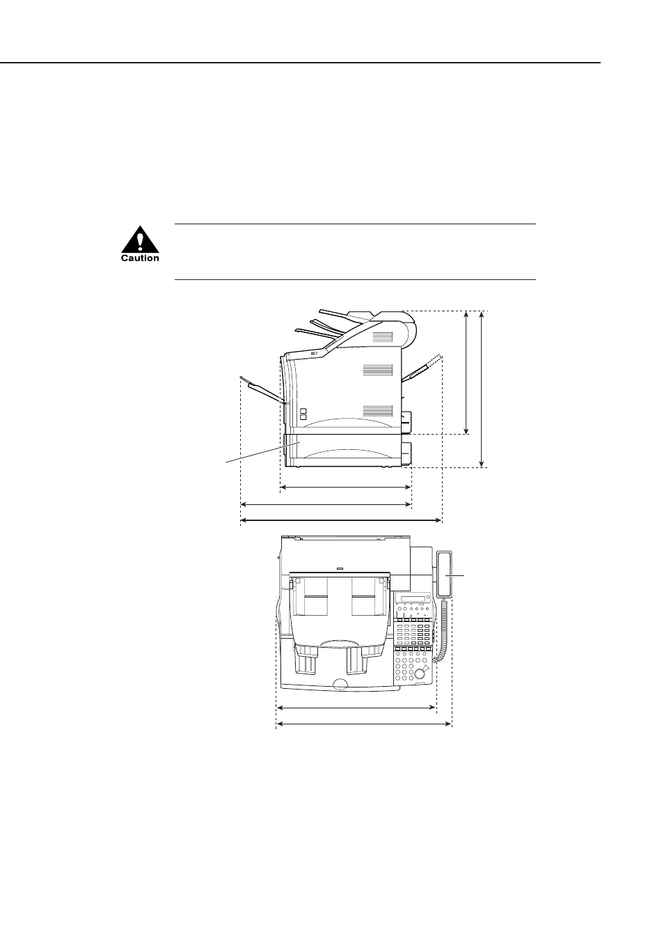 Space around the fax | Canon FAX-L1000 User Manual | Page 362 / 610