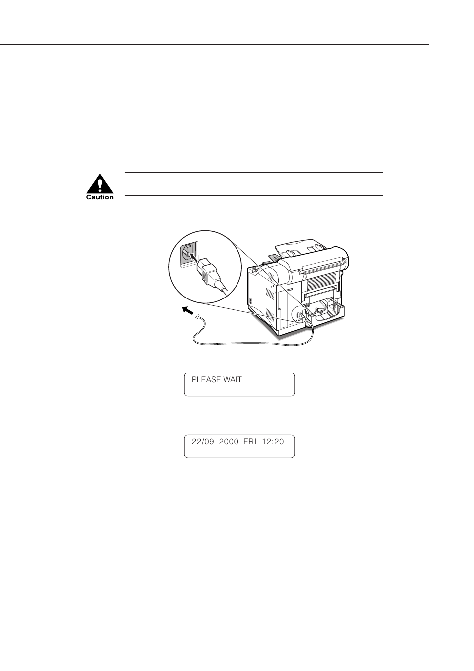 Turning on the power | Canon FAX-L1000 User Manual | Page 396 / 610