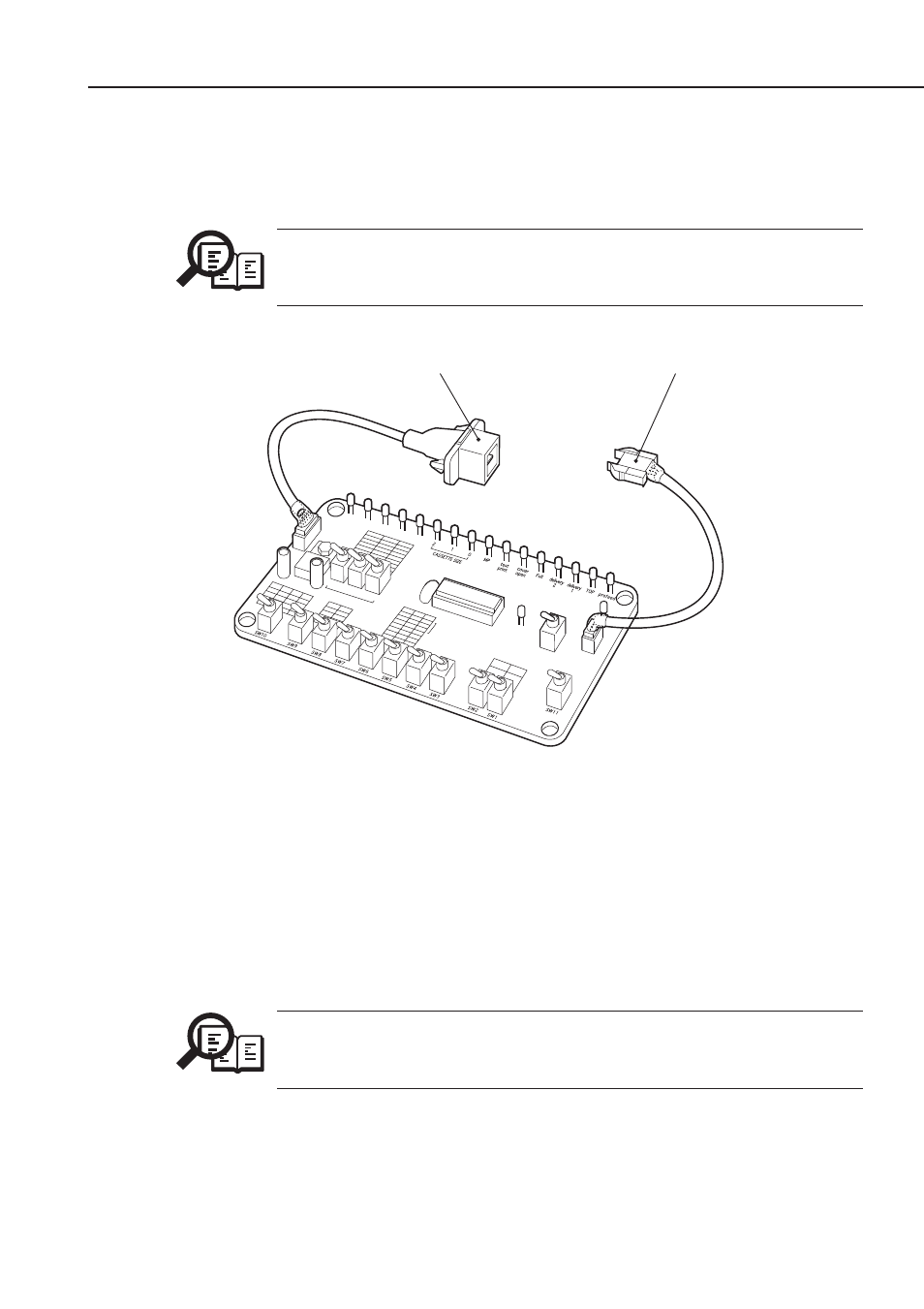 Operation, Figure 5-5 connect printer driver tester, Connector 1 connector 2 | A) connecting to the printer, Printer driver tester | Canon FAX-L1000 User Manual | Page 403 / 610