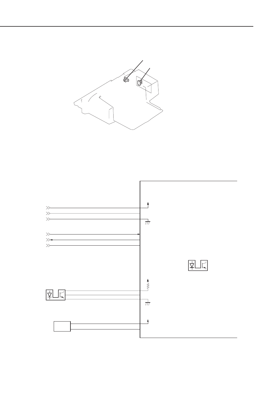 Figure 5-33 arrangement of sensors | Canon FAX-L1000 User Manual | Page 442 / 610