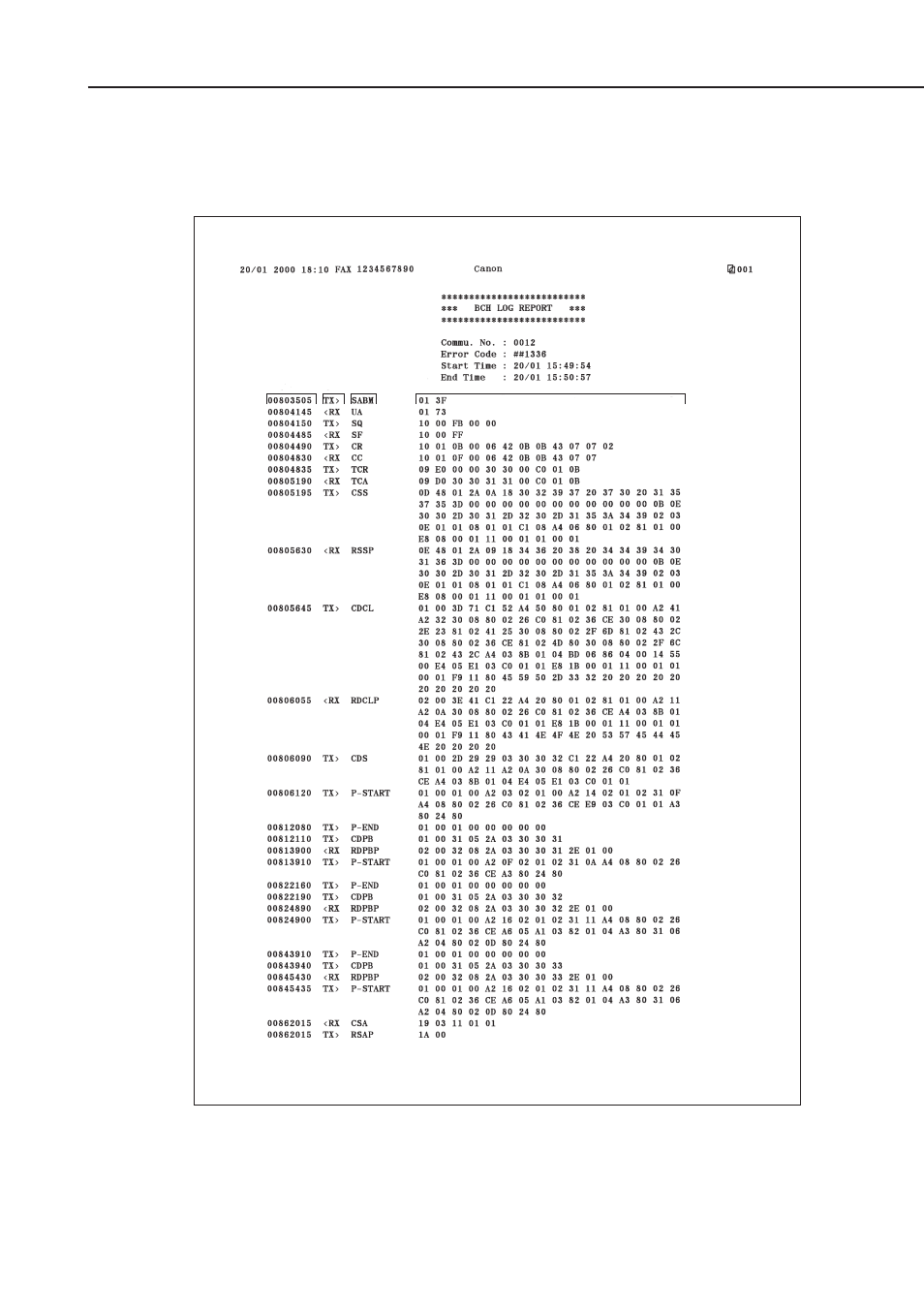 Figure 5-72 bch log report | Canon FAX-L1000 User Manual | Page 513 / 610