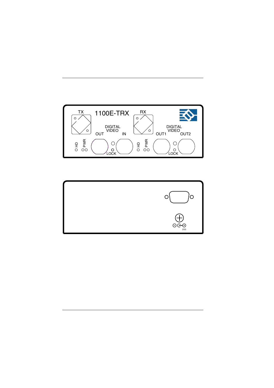 1100e-trx | Broadata Communications 1100E Series User Manual | Page 5 / 18
