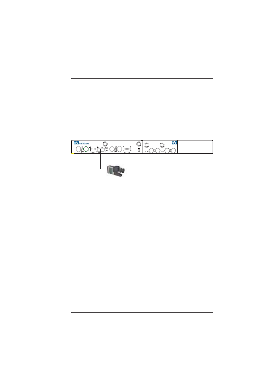 Figure 2-8 hdtv video connection, Bci 1500e user’s manual | Broadata Communications 1500E Series User Manual | Page 14 / 28
