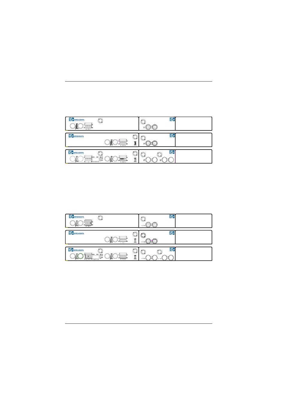 Bci 1500e user’s manual | Broadata Communications 1500E Series User Manual | Page 5 / 28