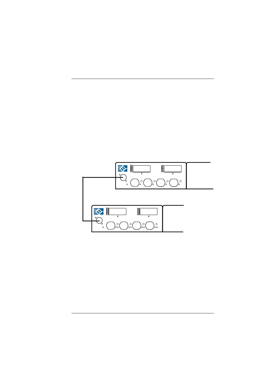 Figure 2-2 fiber optic connection | Broadata Communications 300E Series User Manual | Page 8 / 22