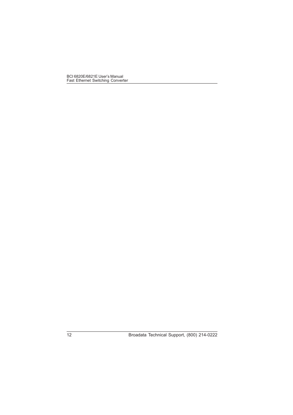Broadata Communications 6820E Series User Manual | Page 11 / 14