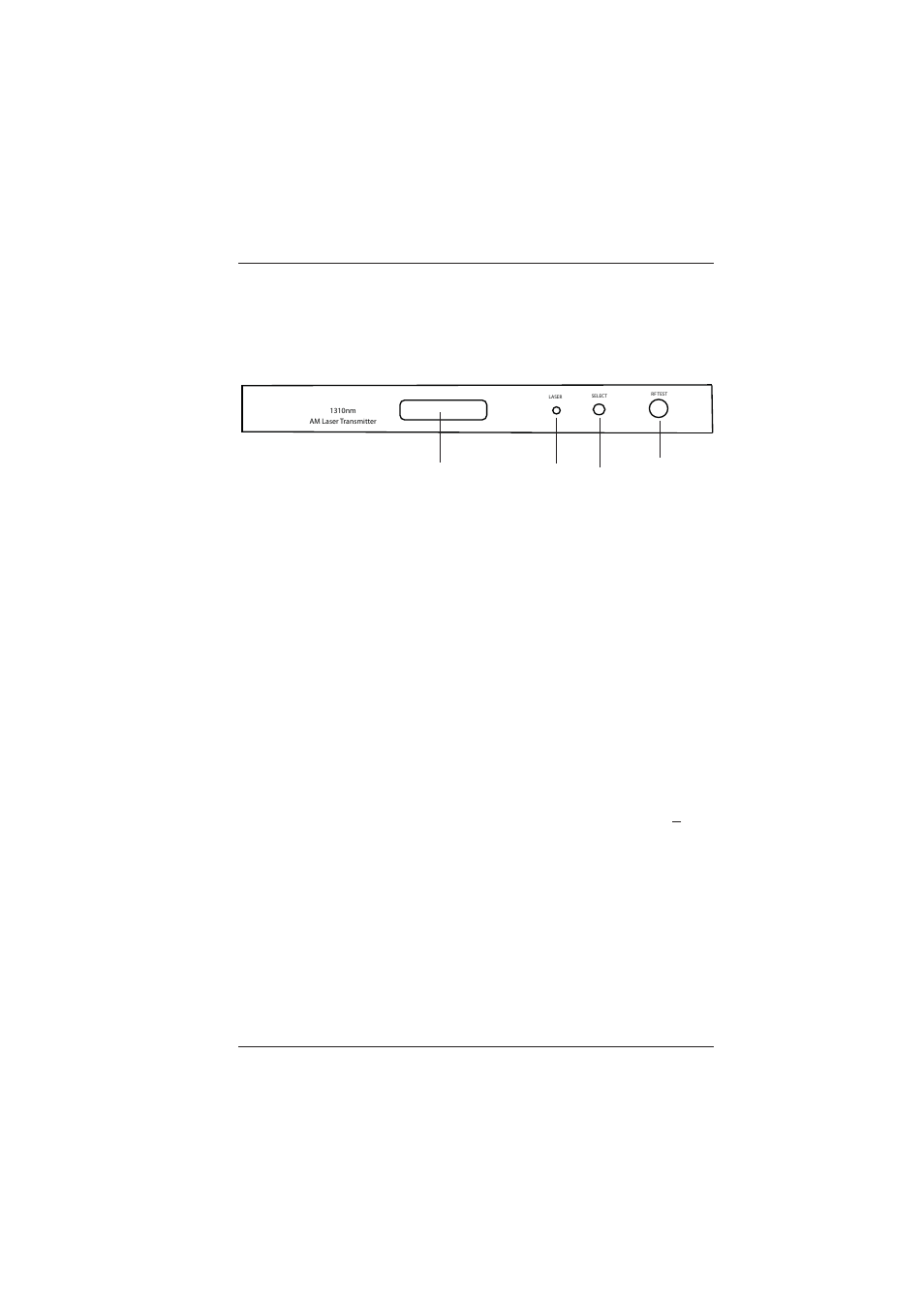 0 panel illustration | Broadata Communications 730E-T Series User Manual | Page 8 / 14