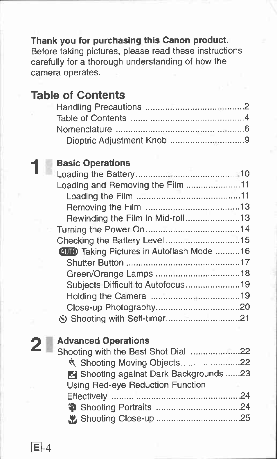 Canon Z155 User Manual | Page 4 / 43