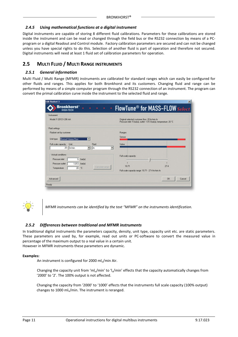 Bronkhorst Multibus User Manual | Page 11 / 50