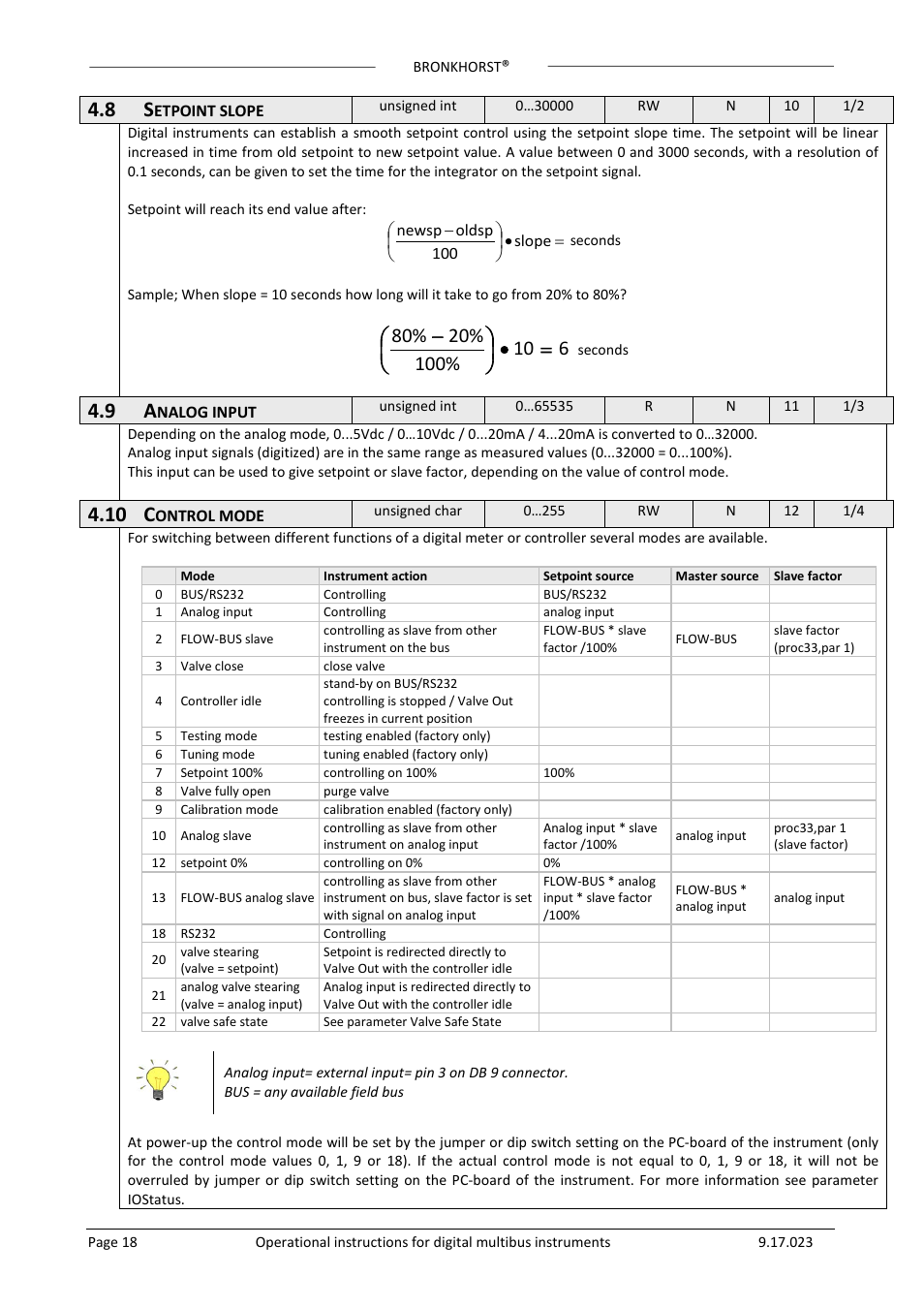 10 c | Bronkhorst Multibus User Manual | Page 18 / 50