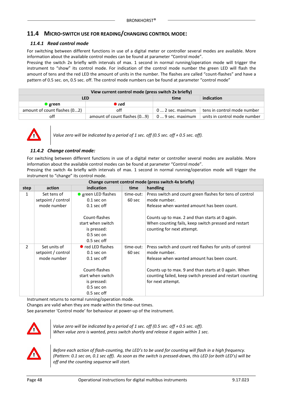 Bronkhorst Multibus User Manual | Page 48 / 50