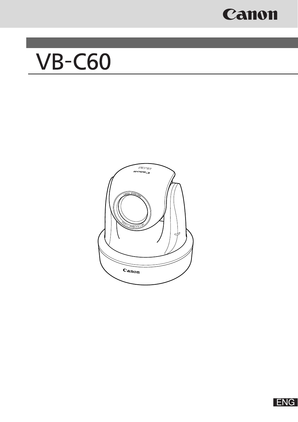 Canon VB-C60B User Manual | 162 pages