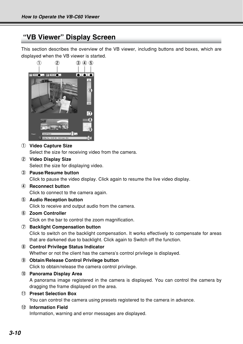 Vb viewer” display screen | Canon VB-C60B User Manual | Page 108 / 162