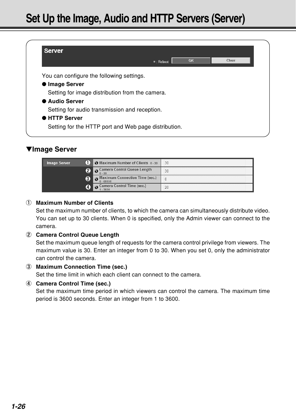 Image server | Canon VB-C60B User Manual | Page 40 / 162