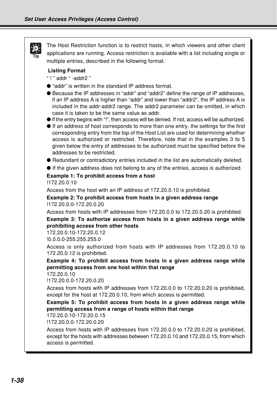 Canon VB-C60B User Manual | Page 52 / 162