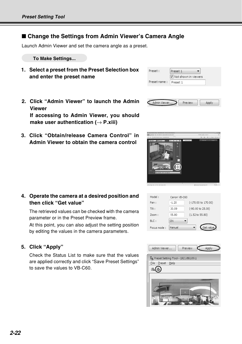 Canon VB-C60B User Manual | Page 80 / 162