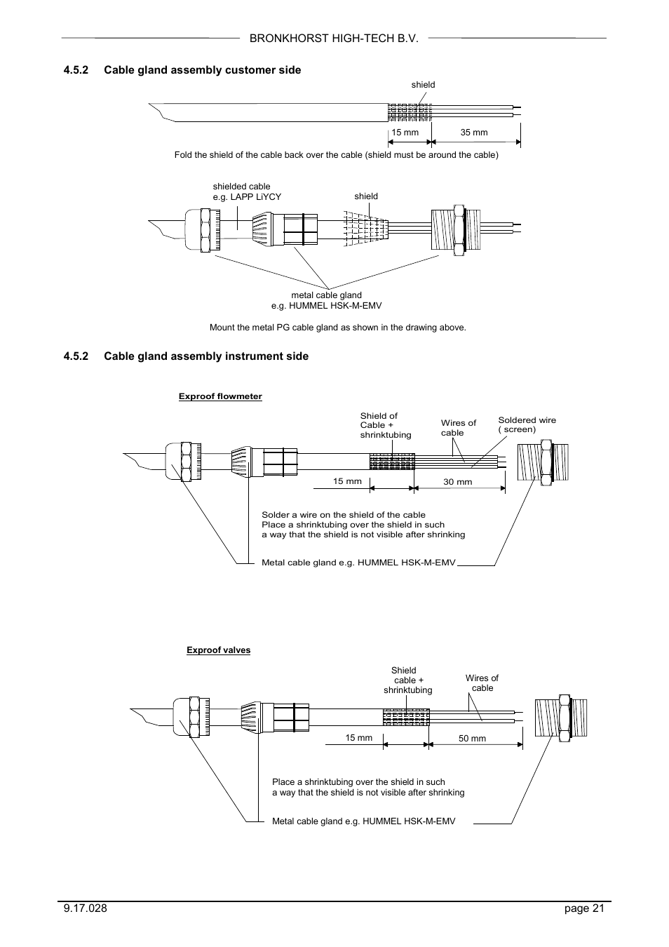 Bronkhorst EX-FLOW Mass Flow User Manual | Page 21 / 33