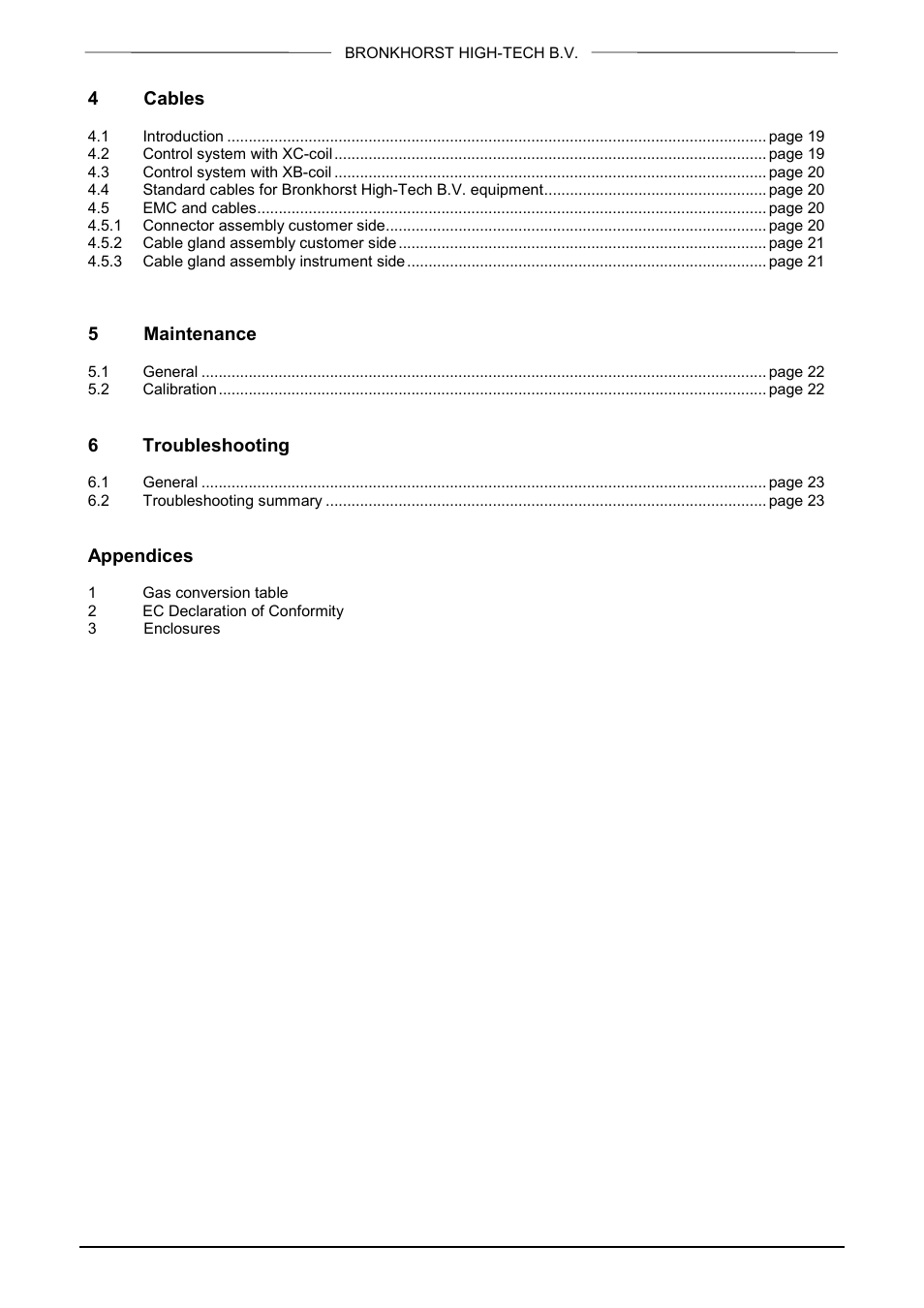 Bronkhorst EX-FLOW Mass Flow User Manual | Page 6 / 33