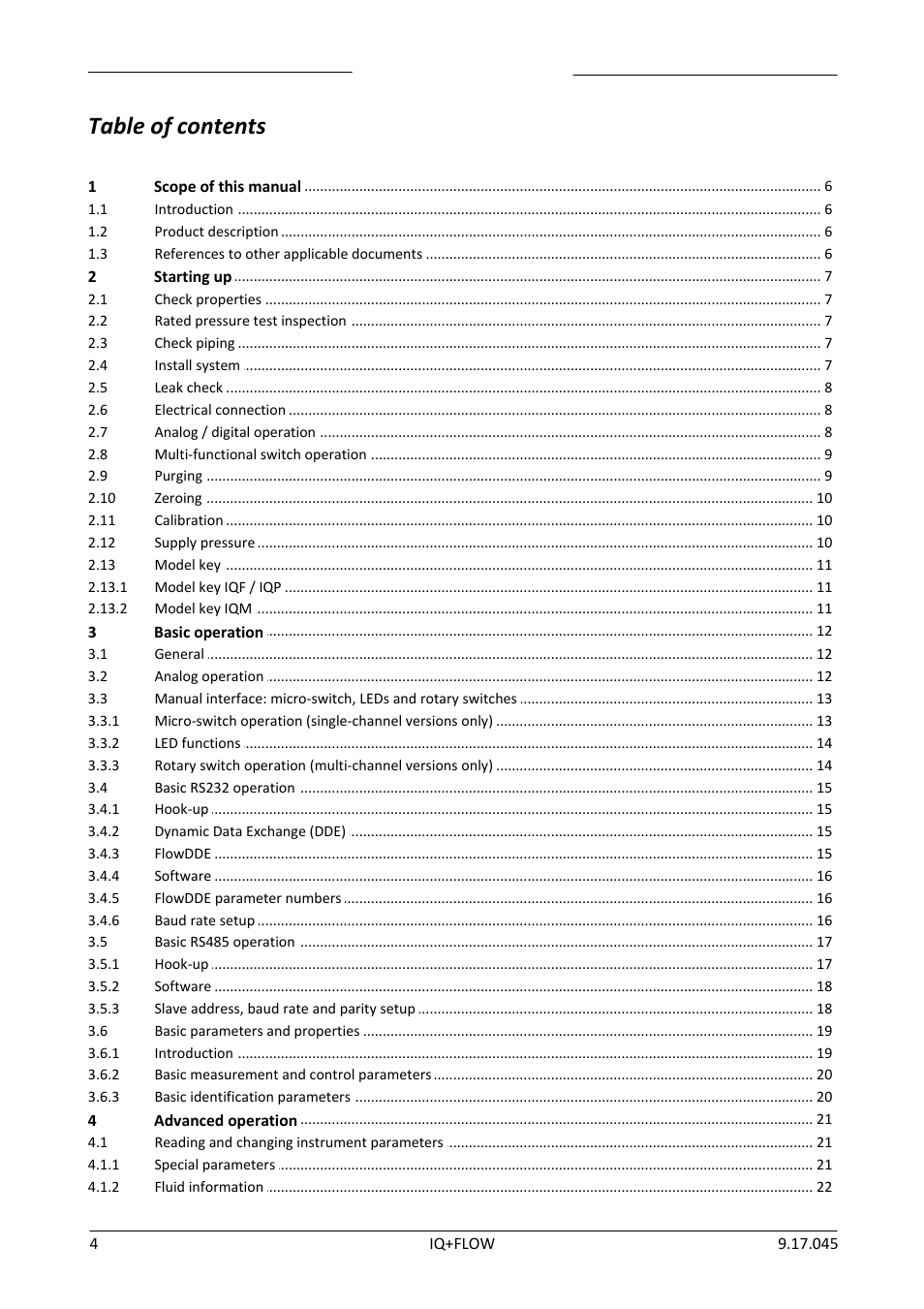 Bronkhorst IQ+FLOW (from 01-07-2013) User Manual | Page 4 / 30
