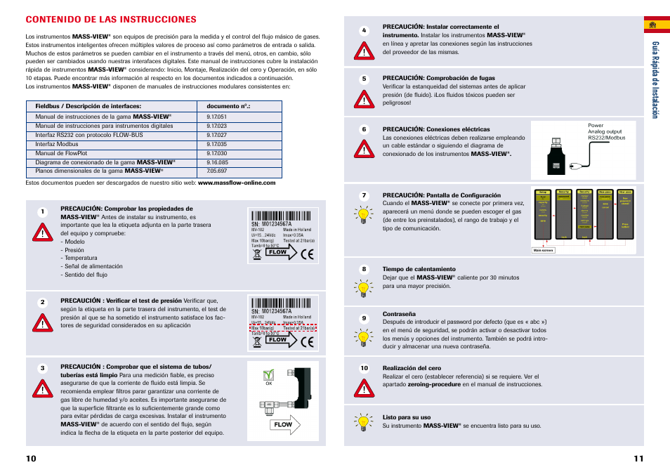 Bronkhorst MASS-VIEW Series Quick Start User Manual | Page 6 / 7