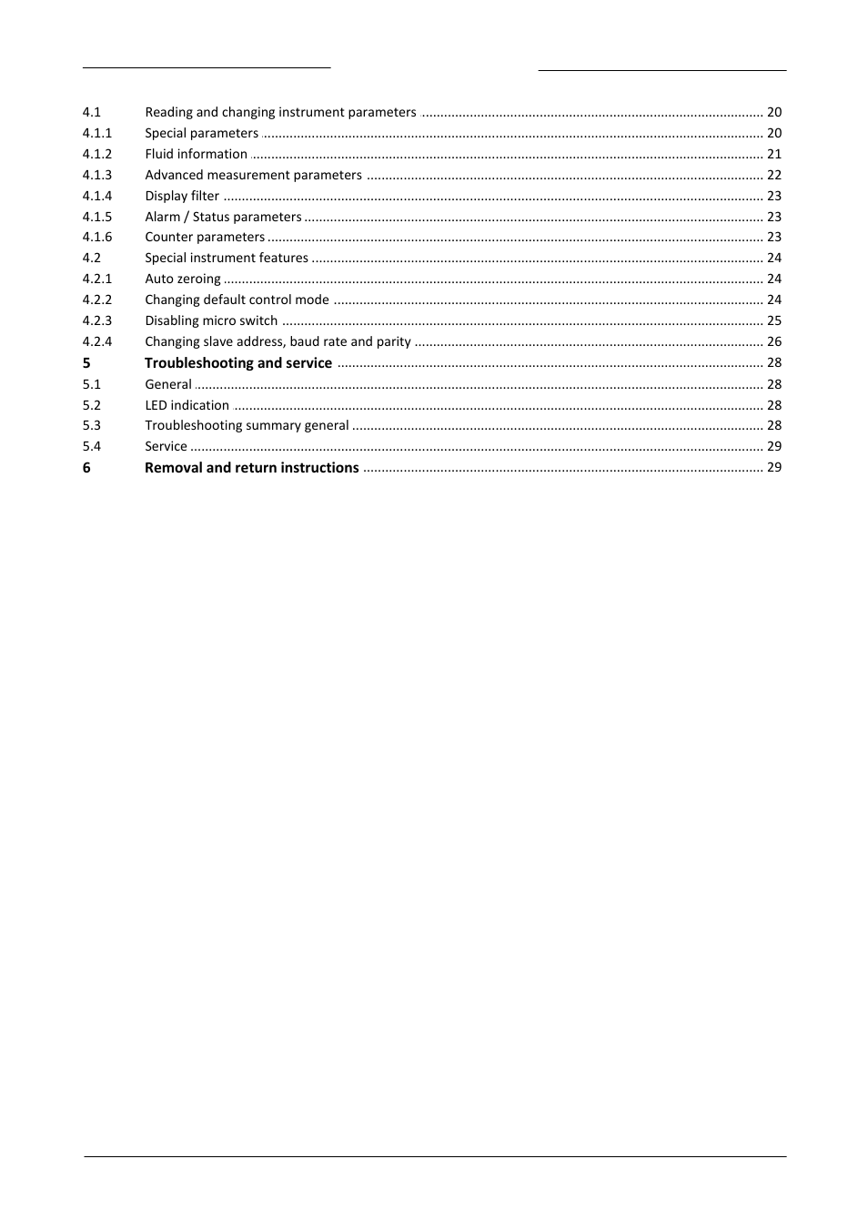 Bronkhorst LIQUI-FLOW mini (from 01-07-2013) User Manual | Page 5 / 29