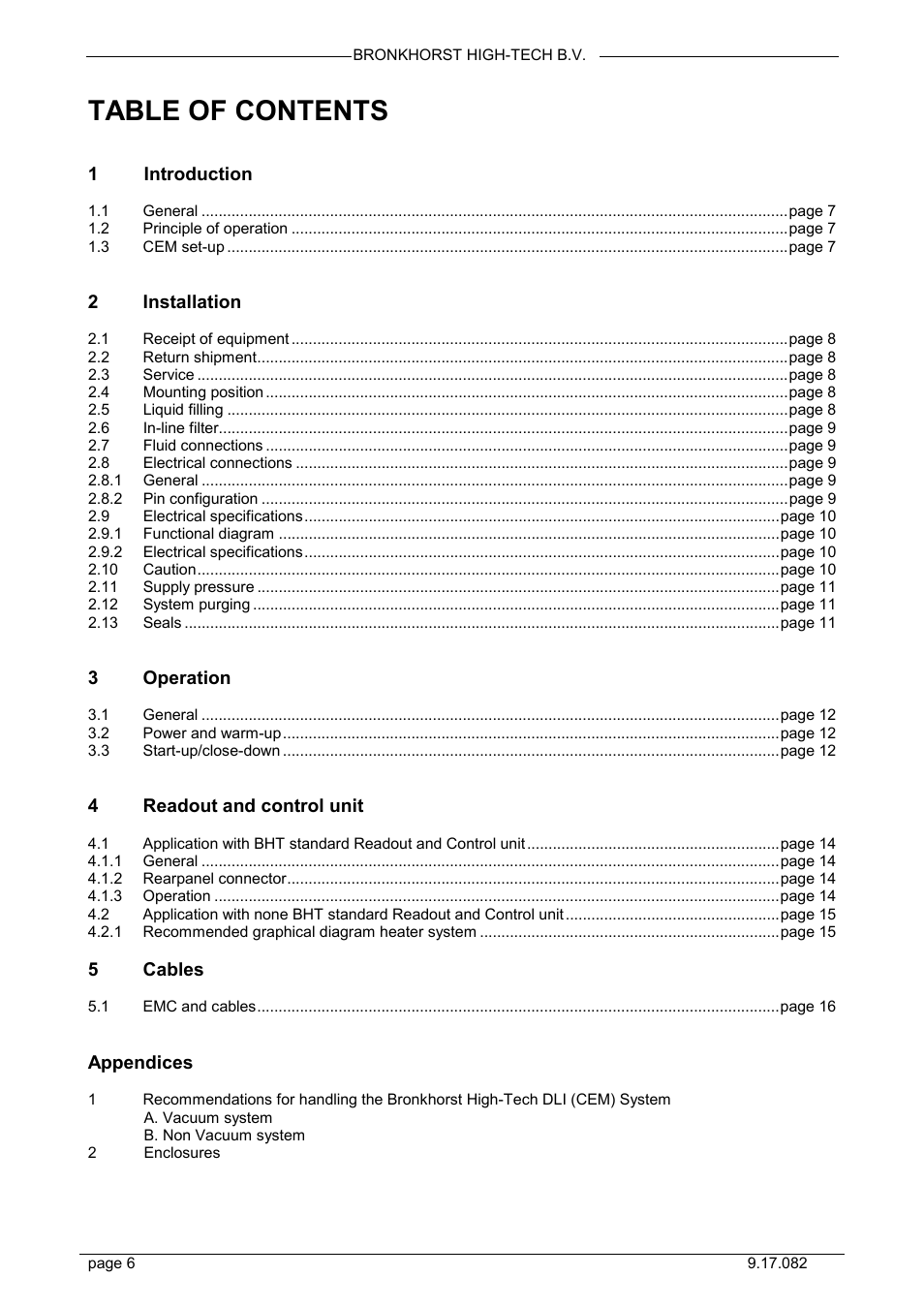Bronkhorst CEM W-300B User Manual | Page 6 / 23