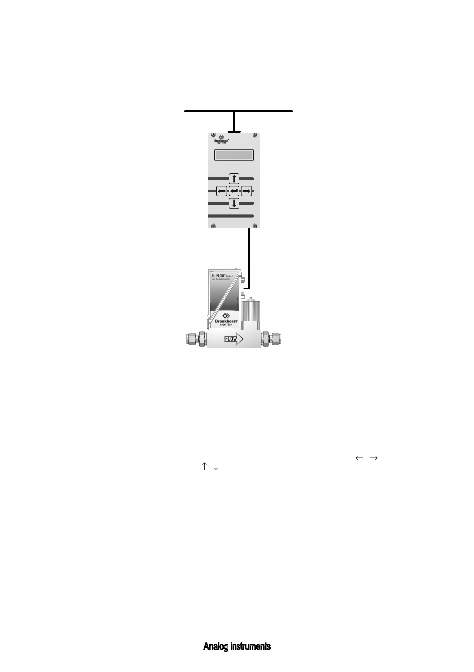 3 operation of analog instruments | Bronkhorst E-7000 User Manual | Page 17 / 66