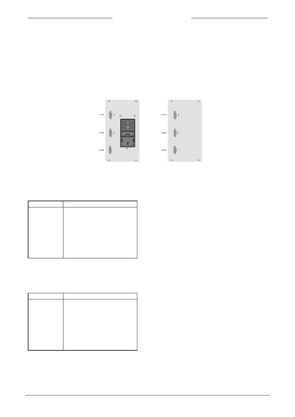 3 power supply, 4 in/output signals | Bronkhorst E-5700 User Manual | Page 6 / 11