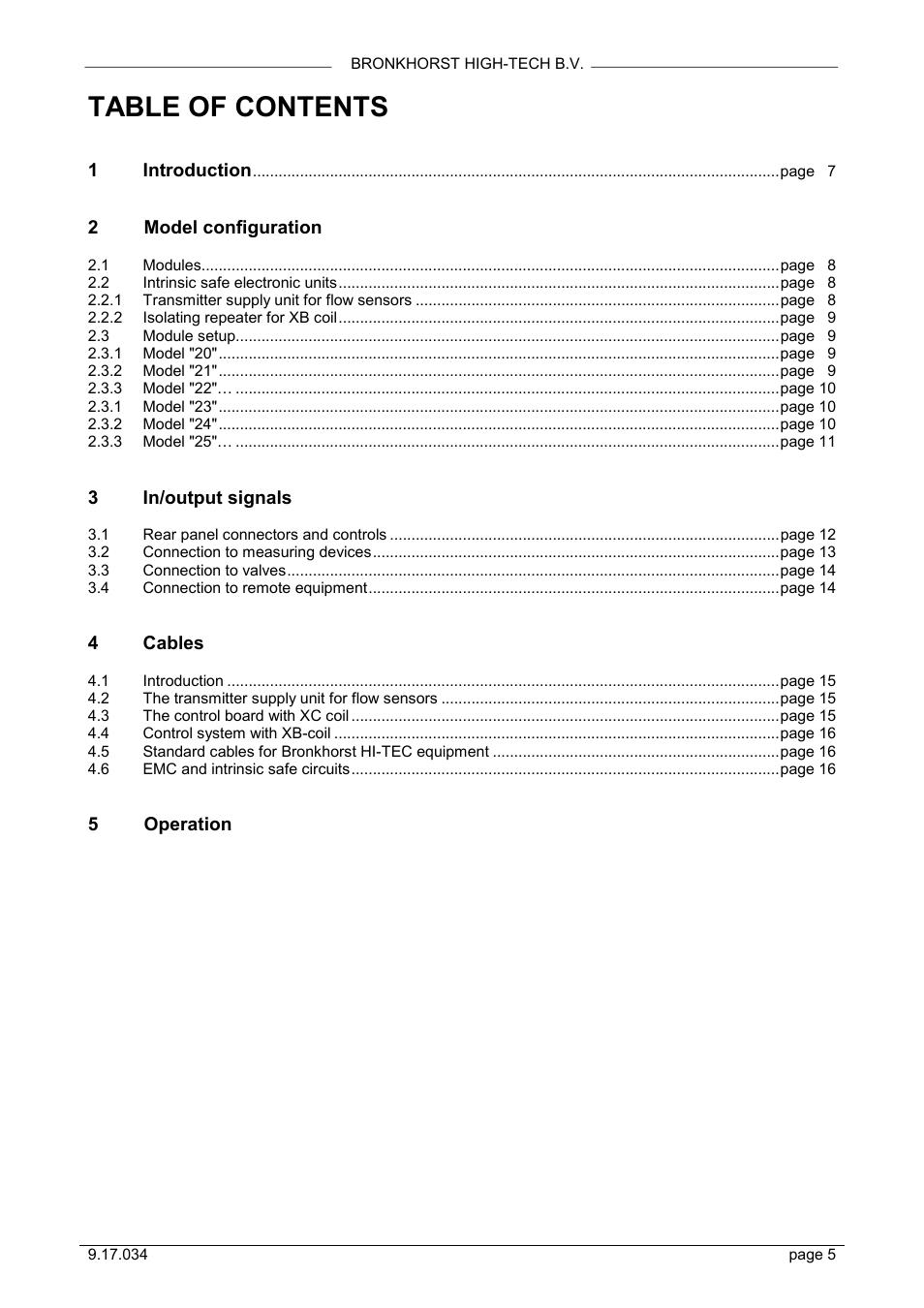 Bronkhorst R Modules for Ex-proof applications User Manual | Page 5 / 16