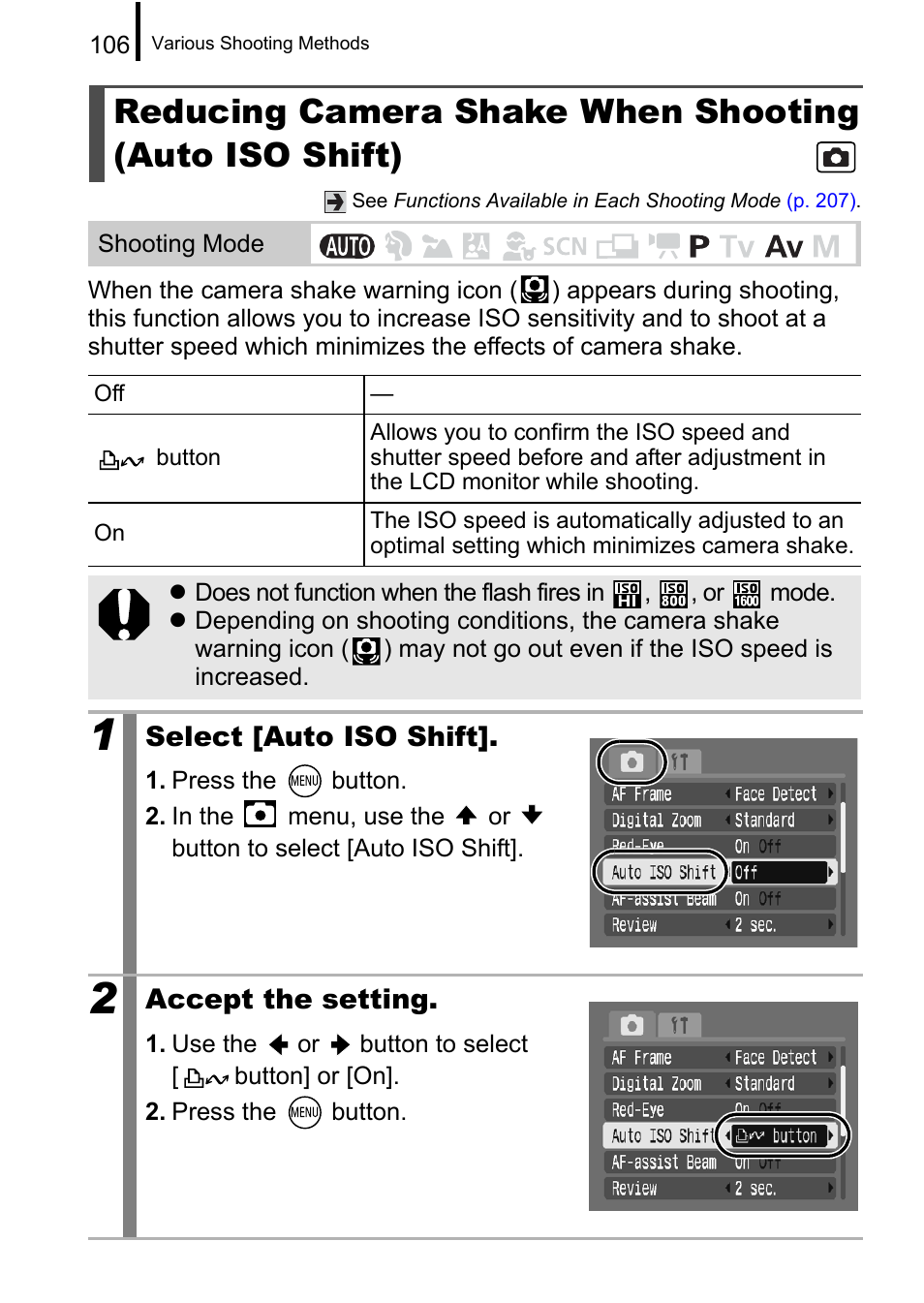 P. 106 | Canon A650 IS User Manual | Page 108 / 213
